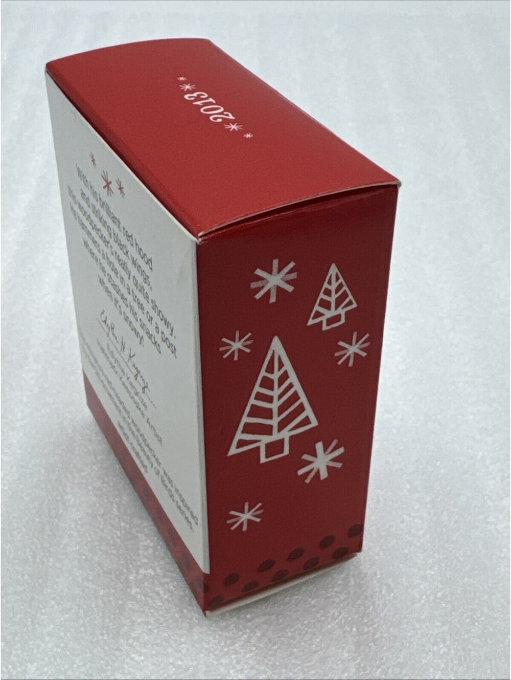 2013 Hallmark MINIATURE Red Headed Woodpecker Ornament 5th Beauty of Birds New - Picture 7 of 8